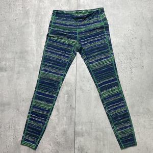 Athleta Retreat Chaturanga Womens Small Leggings Yoga Pants‎ Tight Green 964529